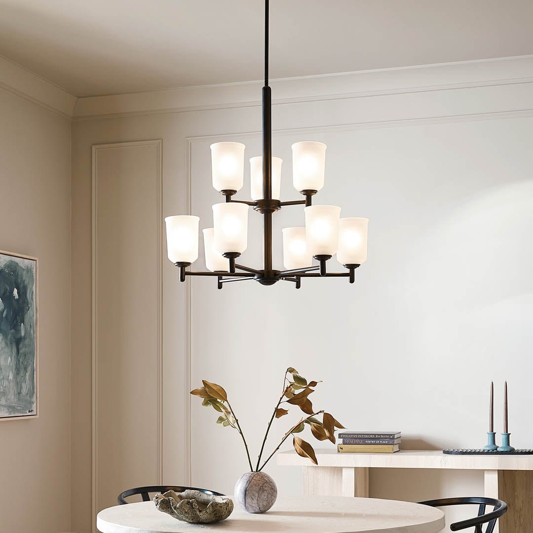 KICHLER-43672OZCLRKICHLER Shailene 43672 26.5" 9-Light Chandelier