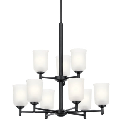 KICHLER-43672BKKICHLER Shailene 43672 26.5" 9-Light Chandelier