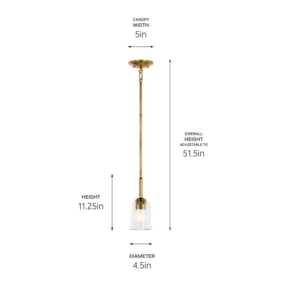KICHLER-43674NBRCLRKICHLER Shailene Pendant