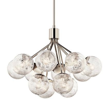 KICHLER-52701PNKICHLER Silvarious 52701 30" 12-Light Chandelier