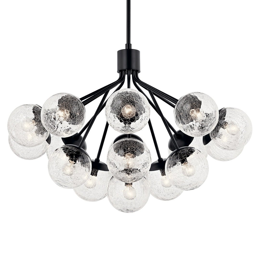 KICHLER-52702BKKICHLER Silvarious 52702 38" 16-Light Chandelier