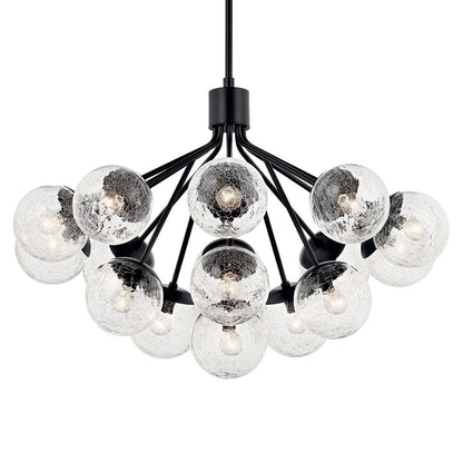 KICHLER-52702BKKICHLER Silvarious 52702 38" 16-Light Chandelier