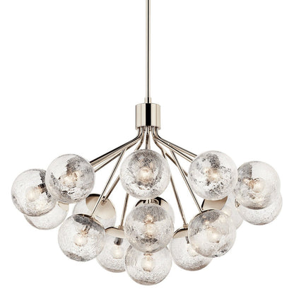 KICHLER-52702PNKICHLER Silvarious 52702 38" 16-Light Chandelier