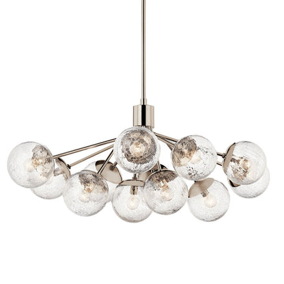 KICHLER-52703PNKICHLER Silvarious 52703 26.75" 12-Light Chandelier