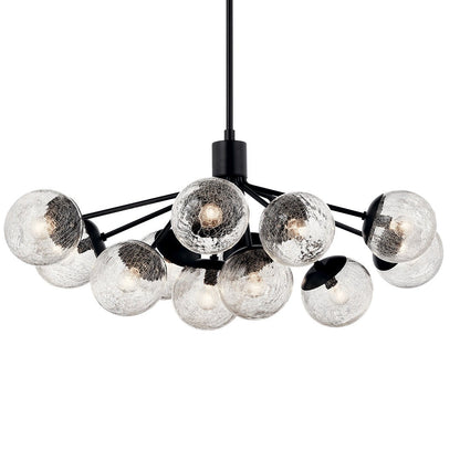 KICHLER-52703BKKICHLER Silvarious 52703 26.75" 12-Light Chandelier