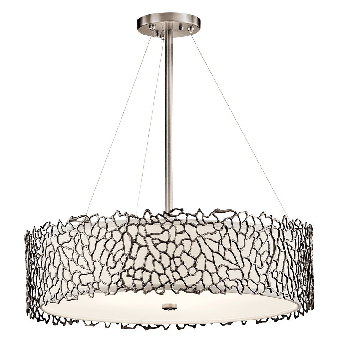 KICHLER-43347CLPKICHLER Silver Coral 43347 22" 4-Light Chandelier