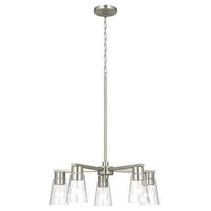 KICHLER-52436NICLRKICHLER Stamos 52436 24" 5-Light Chandelier