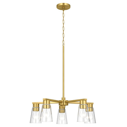KICHLER-52436BGCLRKICHLER Stamos 52436 24" 5-Light Chandelier