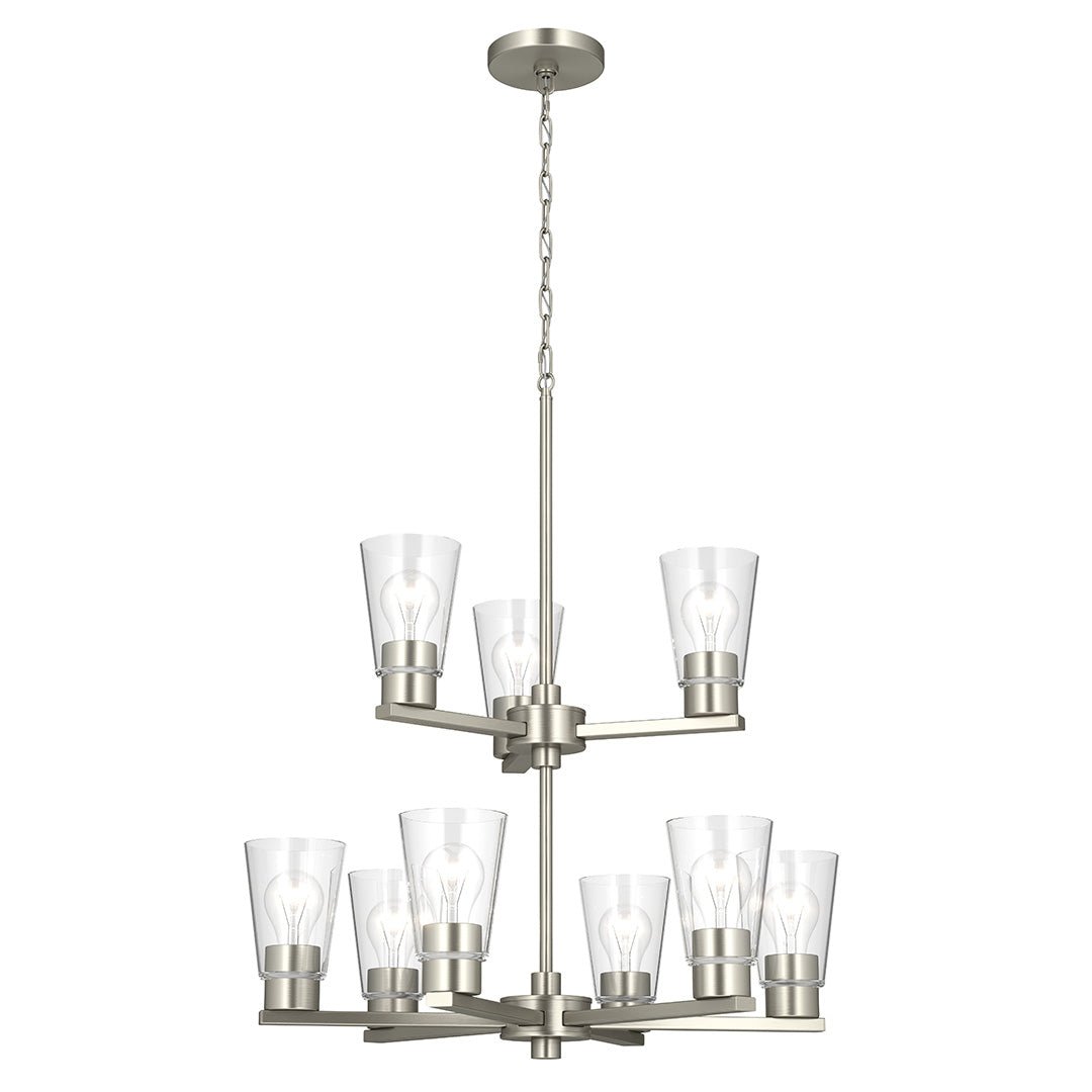 KICHLER-52438NICLRKICHLER Stamos 52438 24" 9-Light Chandelier