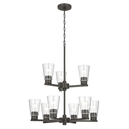KICHLER-52438OZCLRKICHLER Stamos 52438 24" 9-Light Chandelier