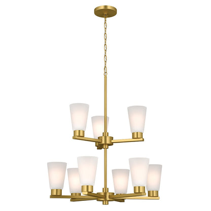 KICHLER-52438BGKICHLER Stamos 52438 24" 9-Light Chandelier