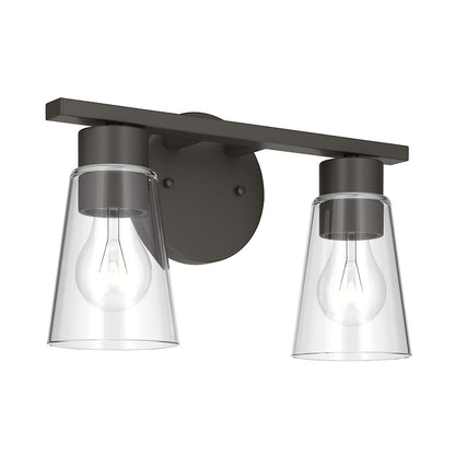 KICHLER-55120OZCLRKICHLER Stamos 55120 2 Light Vanity Light with Frosted/Clear Glass