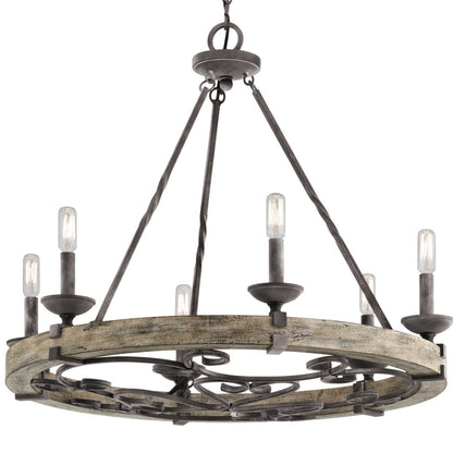 KICHLER-43823WZCKICHLER Taulbee 43823 28.5" 6-Light Chandelier