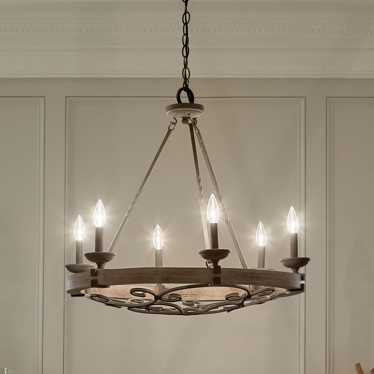 KICHLER-43823WZCKICHLER Taulbee 43823 28.5" 6-Light Chandelier