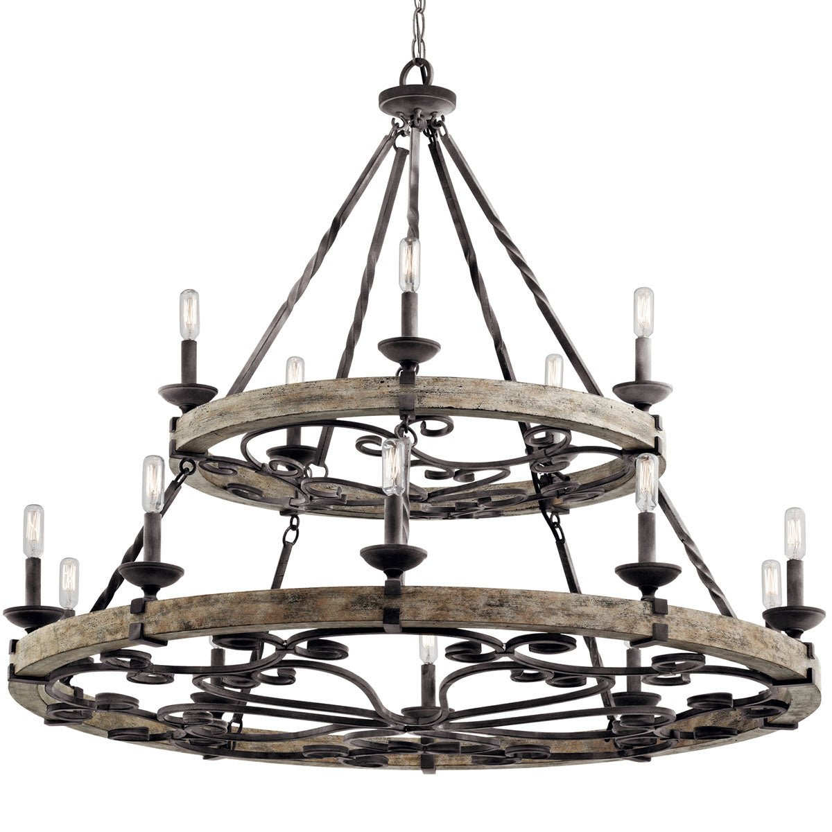KICHLER-43826WZCKICHLER Taulbee 43826 44" 15-Light Chandelier