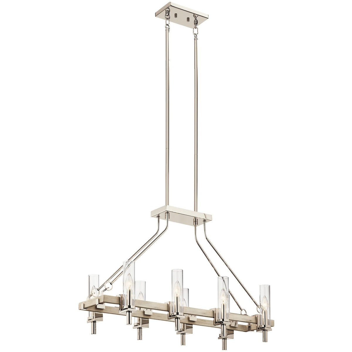 KICHLER-44285WWWKICHLER Telan 44285 13.75" 8-Light Linear Chandelier