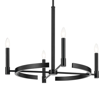 KICHLER-52426BKKICHLER Tolani 52426 26" 4-Light Chandelier