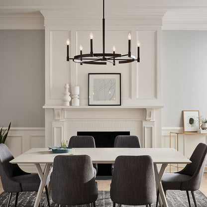 KICHLER-52427PNKICHLER Tolani 52427 34" 6-Light Chandelier