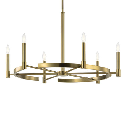 KICHLER-52427BNBKICHLER Tolani 52427 34" 6-Light Chandelier