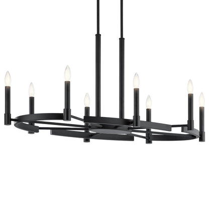 KICHLER-52429BKKICHLER Tolani 52429 21.5" 8-Light Chandelier