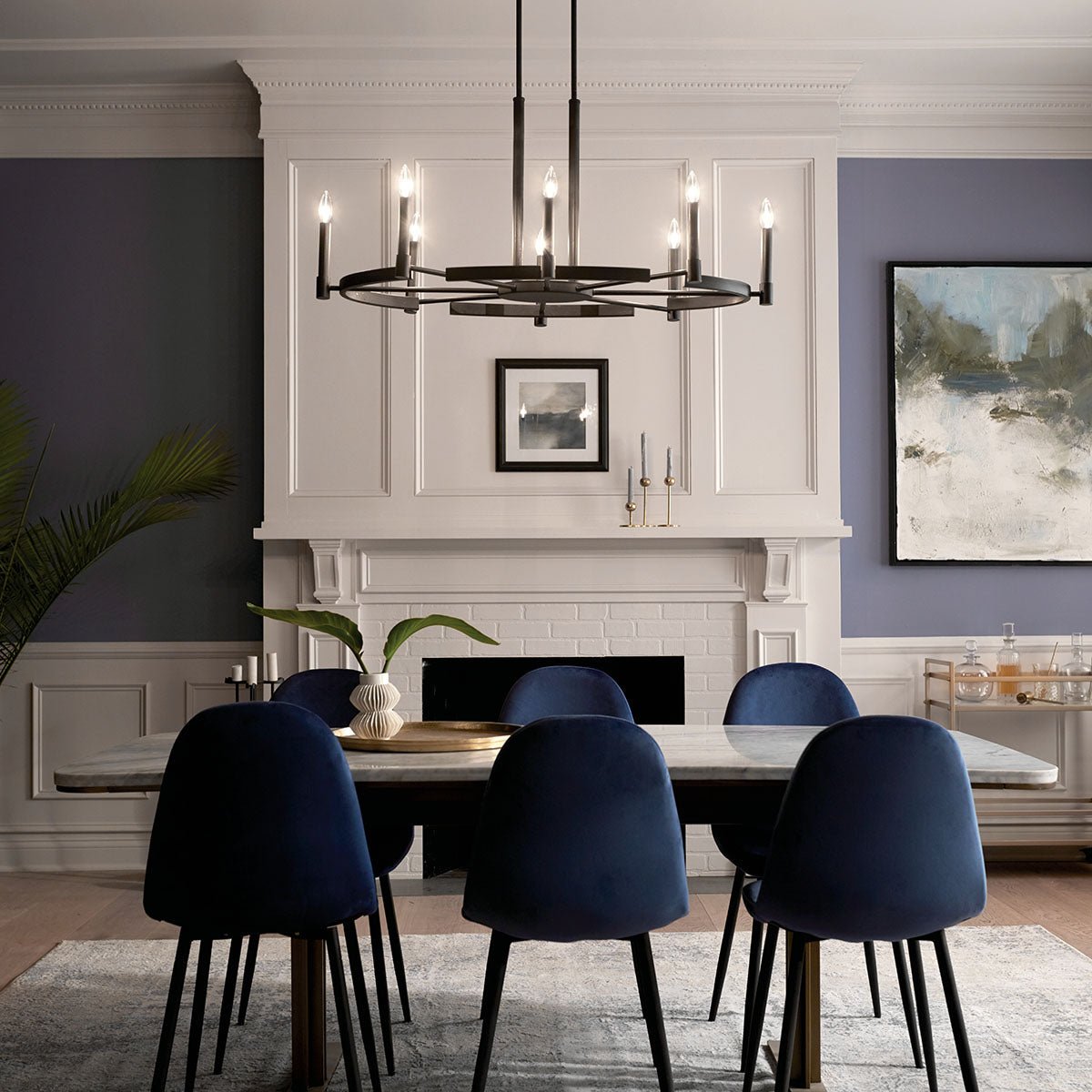 KICHLER-52429PNKICHLER Tolani 52429 21.5" 8-Light Chandelier