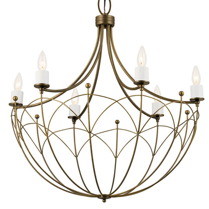 KICHLER-52462CHZKICHLER Topiary 52462 28.25" 6-Light Chandelier