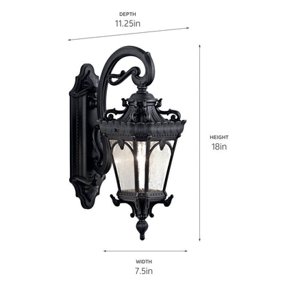KICHLER-9356LDKICHLER Tournai 9356 18.25" Outdoor Wall Light