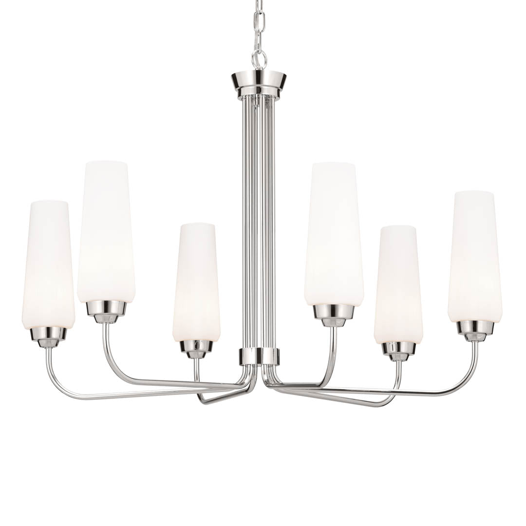 KICHLER-52480PNKICHLER Truby 52480 29.25" 6-Light Chandelier