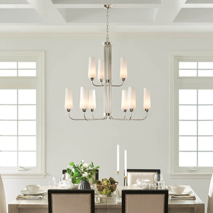 KICHLER-52482PNKICHLER Truby 52482 34" 9-Light Chandelier