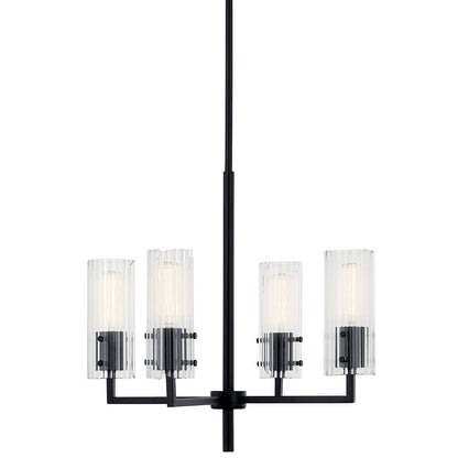 KICHLER-52678BKKICHLER Velestino 52678 20.5" 4-Light Chandelier
