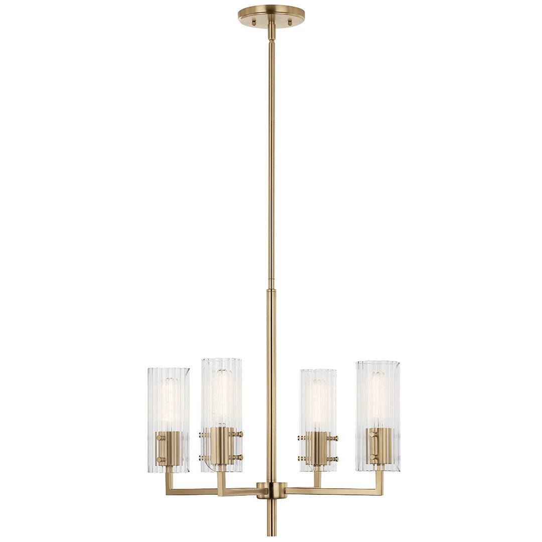 KICHLER-52678CPZKICHLER Velestino 52678 20.5" 4-Light Chandelier