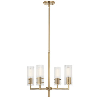 KICHLER-52678CPZKICHLER Velestino 52678 20.5" 4-Light Chandelier