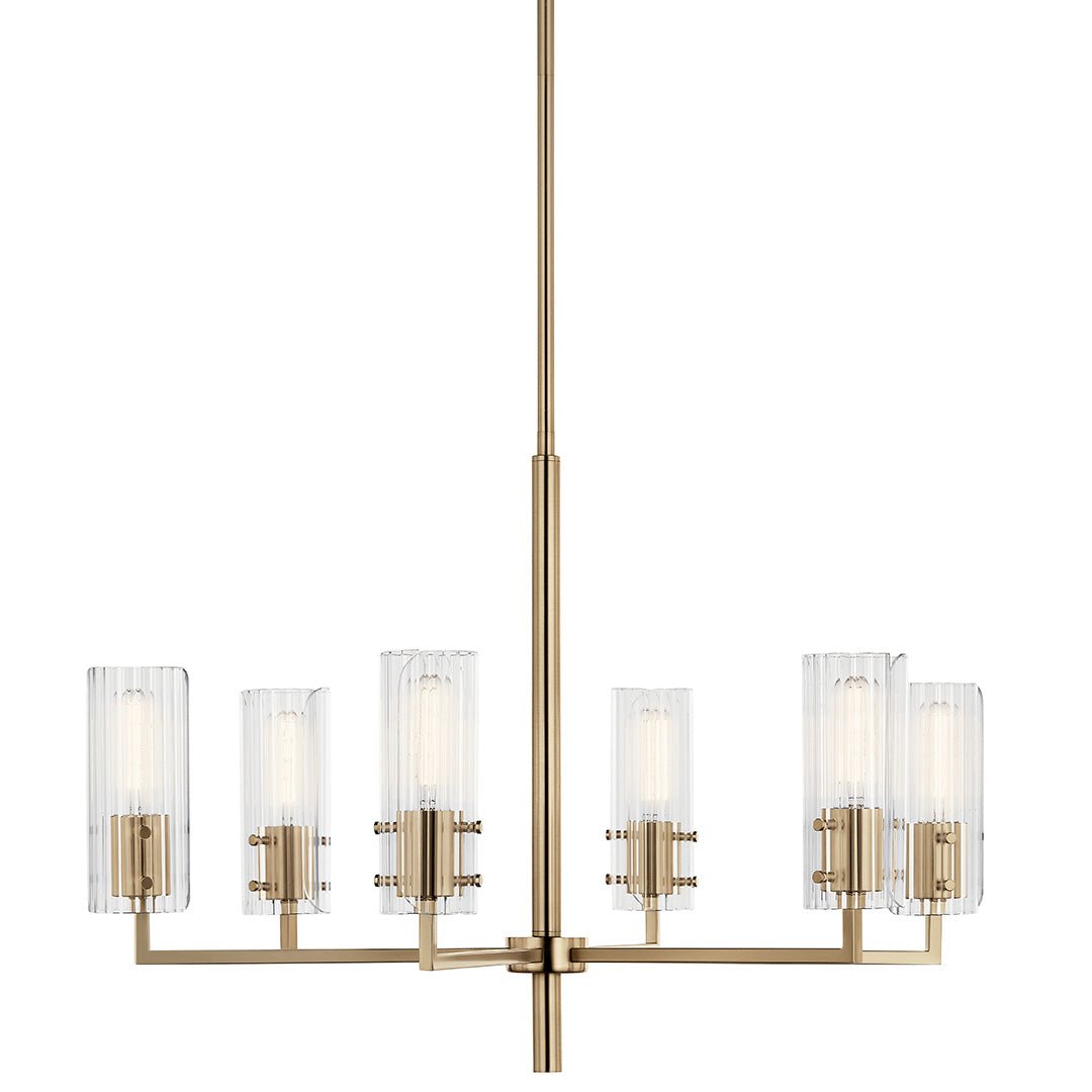 KICHLER-52679CPZKICHLER Velestino 52679 30.25" 6-Light Chandelier