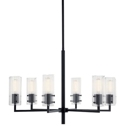KICHLER-52679BKKICHLER Velestino 52679 30.25" 6-Light Chandelier
