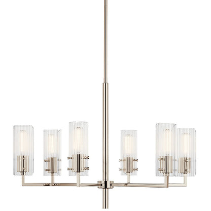 KICHLER-52679PNKICHLER Velestino 52679 30.25" 6-Light Chandelier