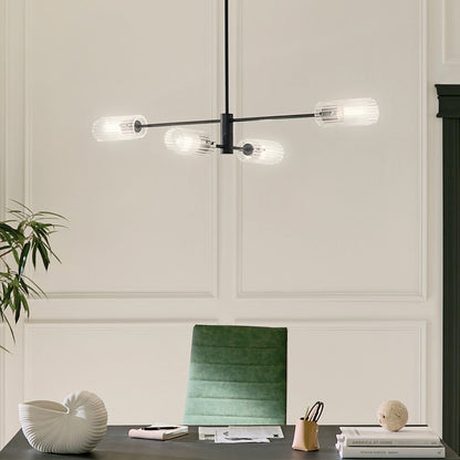 KICHLER-52681PNKICHLER Velestino 52681 5.25" 4-Light Linear Chandelier