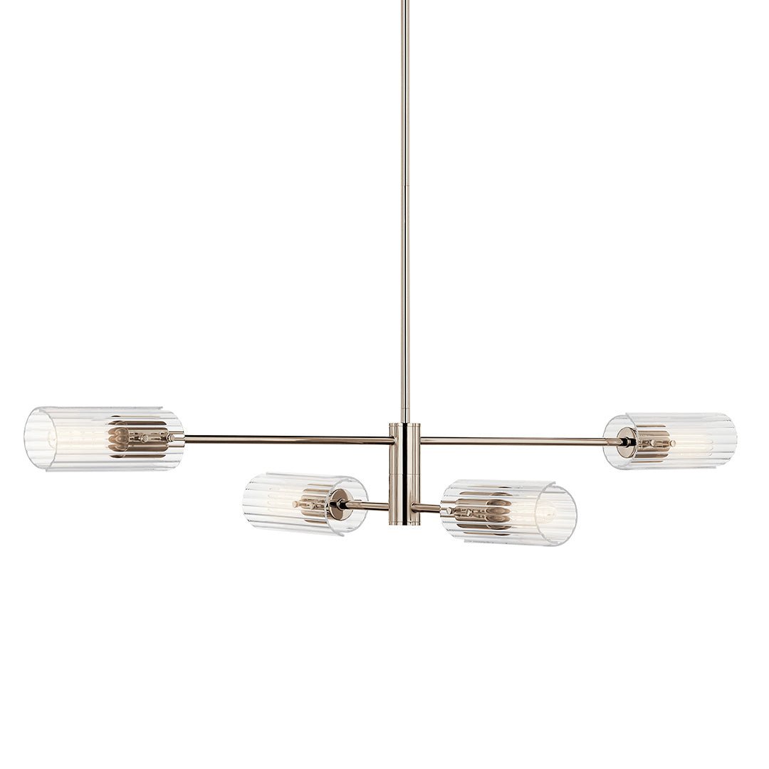 KICHLER-52681PNKICHLER Velestino 52681 5.25" 4-Light Linear Chandelier