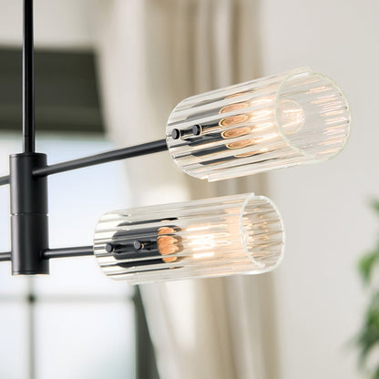 KICHLER-52681PNKICHLER Velestino 52681 5.25" 4-Light Linear Chandelier
