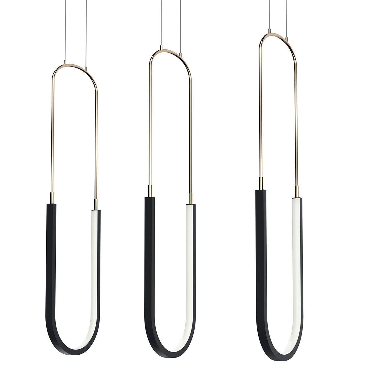 KICHLER-84315MBKKICHLER Wayan 84315 24" 3-Light Linear Chandelier