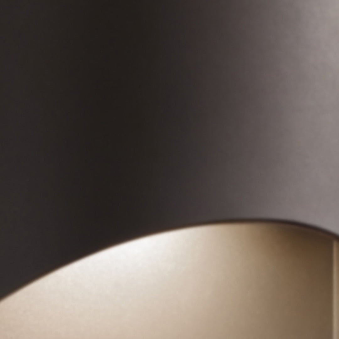 KICHLER-49278WHLEDKICHLER Wesley 49278 10.0W LED 7.5" Outdoor Wall Light 30K