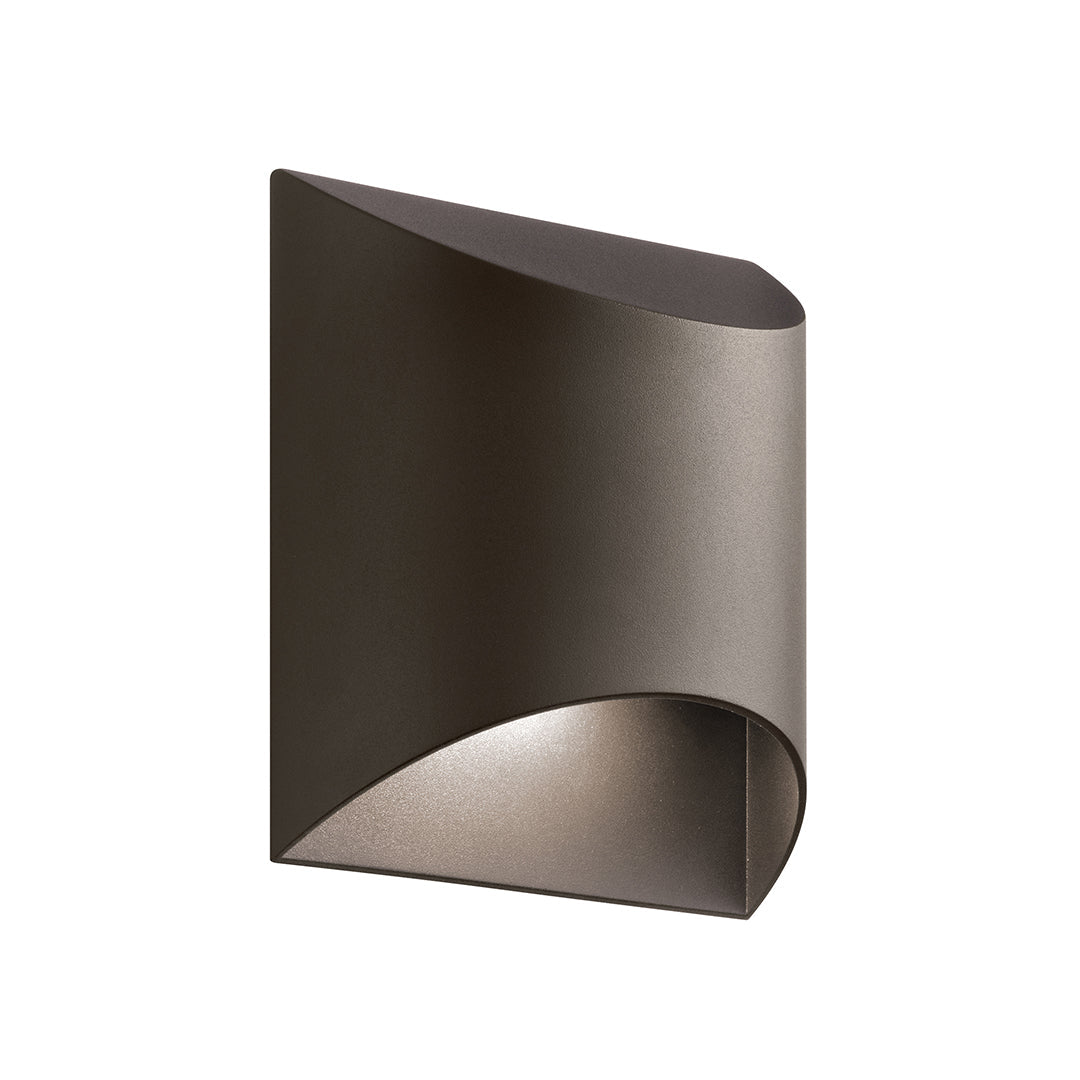 KICHLER-49278AZTLEDKICHLER Wesley 49278 10.0W LED 7.5" Outdoor Wall Light 30K