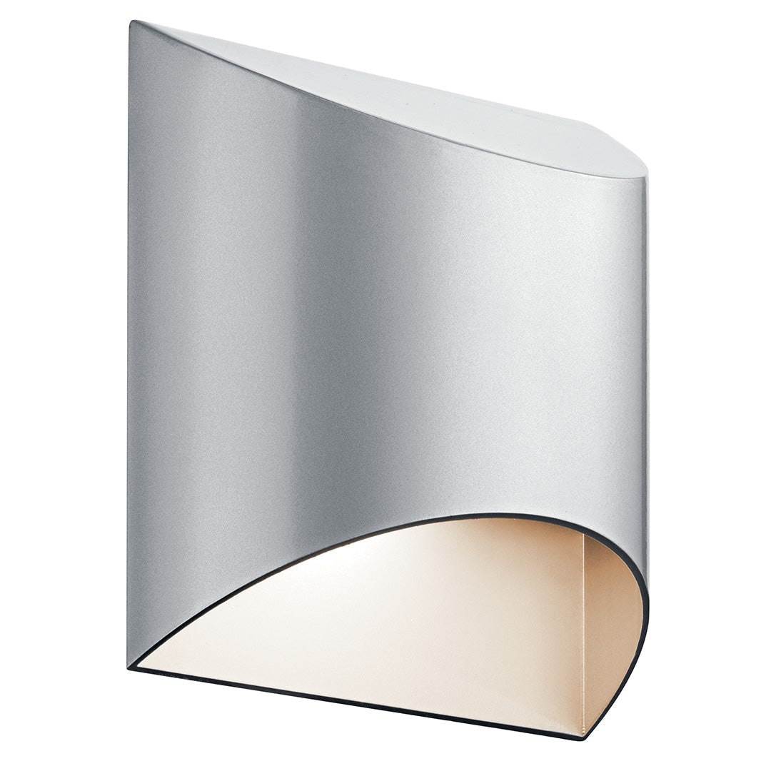 KICHLER-49278PLLEDKICHLER Wesley 49278 10.0W LED 7.5" Outdoor Wall Light 30K