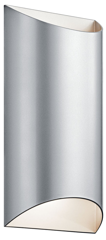 KICHLER-49279PLLEDKICHLER Wesley 49279 20.0W LED 13.75" Outdoor Wall Light 30K