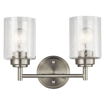 KICHLER-45885NIKICHLER Winslow 45885 2 Light Vanity Light with Clear Glass