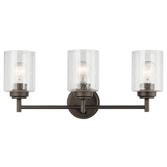 KICHLER-45886OZKICHLER Winslow 45886 3 Light Vanity Light with Clear Glass