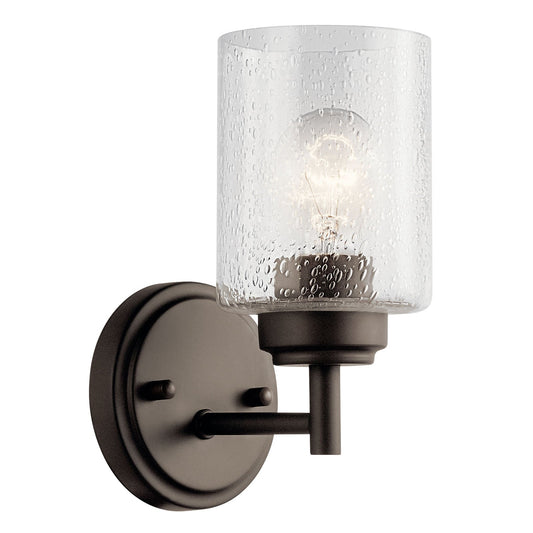 KICHLER-45910OZKICHLER Winslow 45910 1 Light Vanity Light with Clear Glass