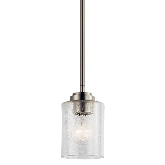 KICHLER-44032NIKICHLER Winslow 7" 1 Light Mini Pendant with Clear Glass
