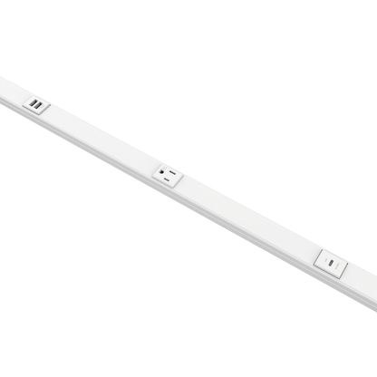 LEG-WH20GB509TRUAC-2Legrand WH20GB509TRUAC 5' Plugmold Multioutlet System with USB-C and