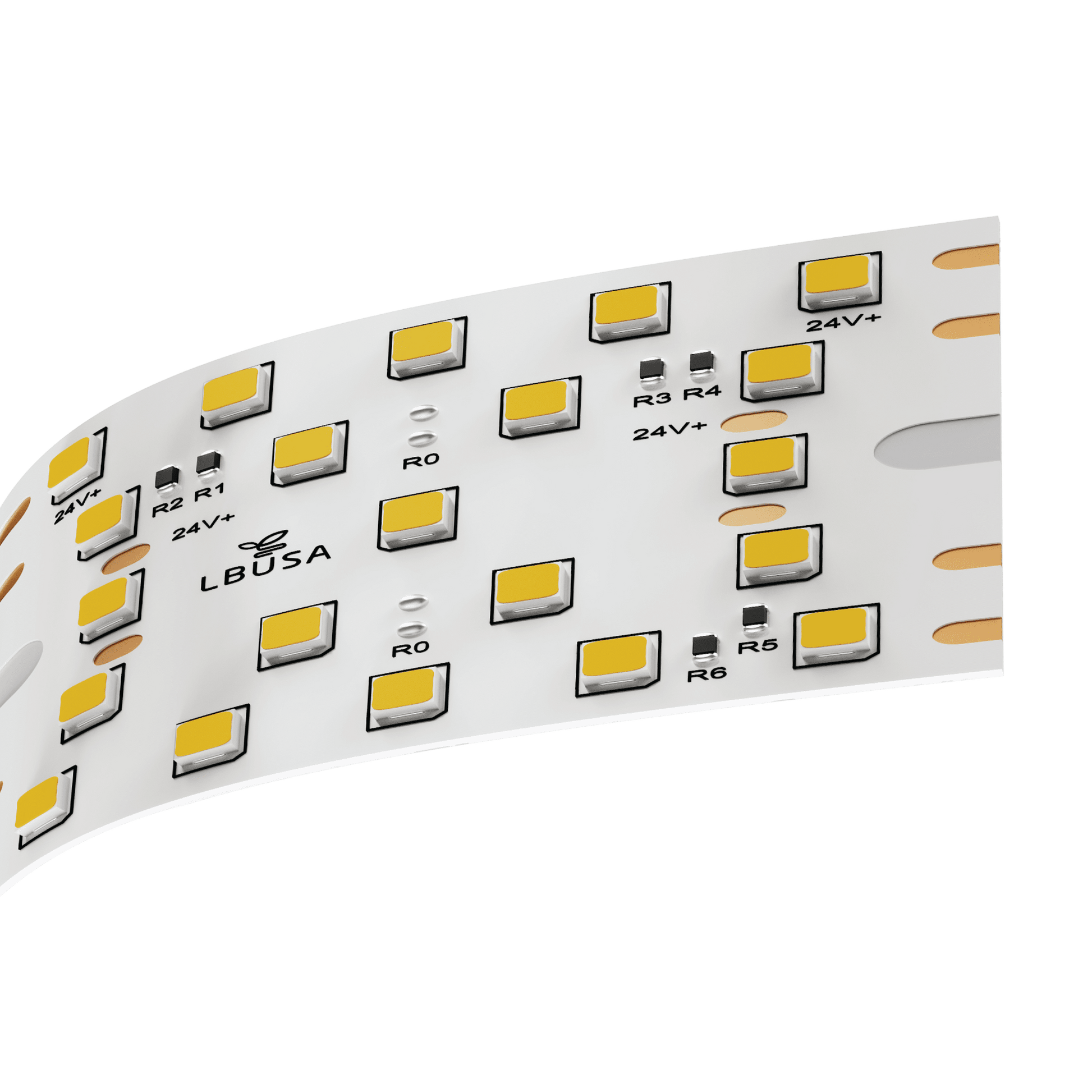LBU-LB53280Light Blue WIDE - PCB - 24V 15W 9.8FT LED Tape 30K - 40K