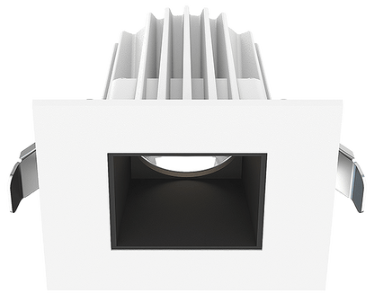 LOTUS - JXL - COB02 - S09W - 5CCT - WH - 2SR - SM - BKLotus JXL - COB02 - S09W 2" 9W LED Square Regressed Downlight Selectable CCT